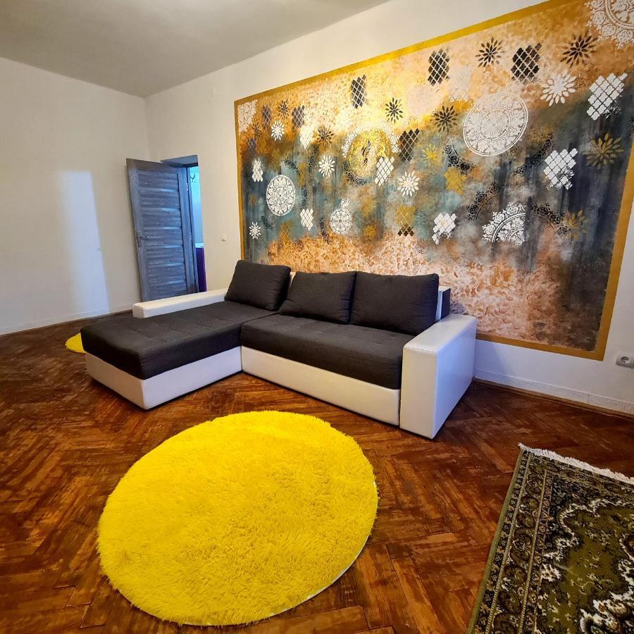 Mural Art Apartament Petrosani Bagian luar foto
